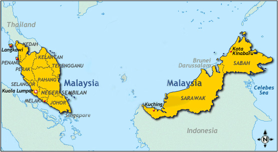 Wie groß ist Malaysia - Wie Gross - Wie Schwer Wie Weit-Wie Hoch