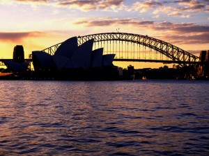 Australien - Sydney Harbour Bridge und Openrhaus
