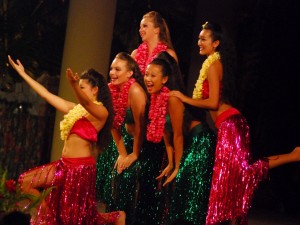 Hula Tanz Show auf Hawaii