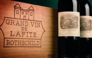 Chateau Lafite - immer in der oberen Wein Preisklasse