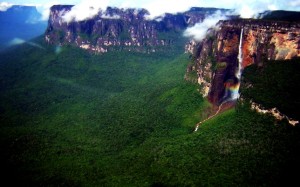 Der Salto Angel mitten im Urwald Venezuelas