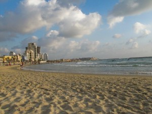 Strand in Tel Aviv - Israel