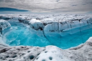 Eisfluss in Grönland