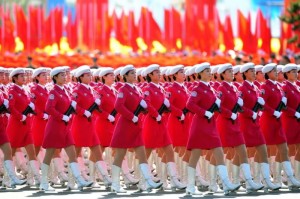 Soldatinnen der Chinesischen Armee