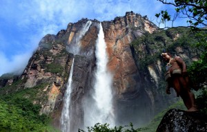 Der höchste Wasserfall der Welt in Venezuela